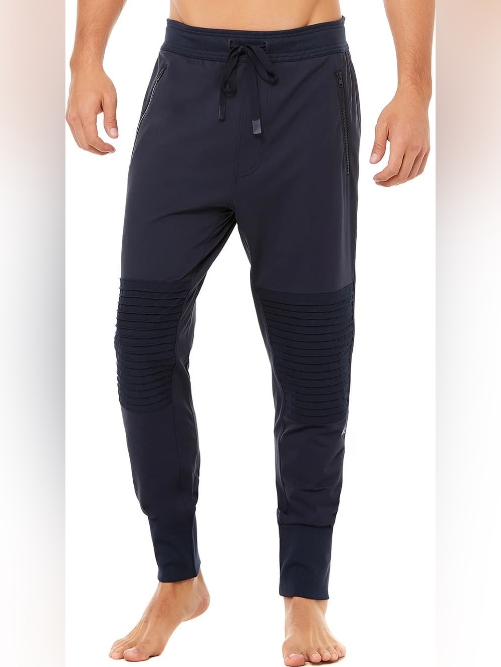 ALO Yoga Men’s Technical Moto Jogger Size XXL Navy Blue Relaxed Fit